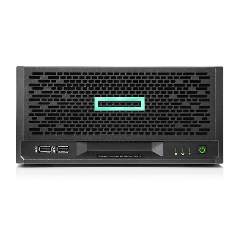 HPE MicroServer Gen10 Plus v2 E-2314 4core 16GB-U VROC 4LFF-NHP 180W External PS Server + iLO Enablement Kit